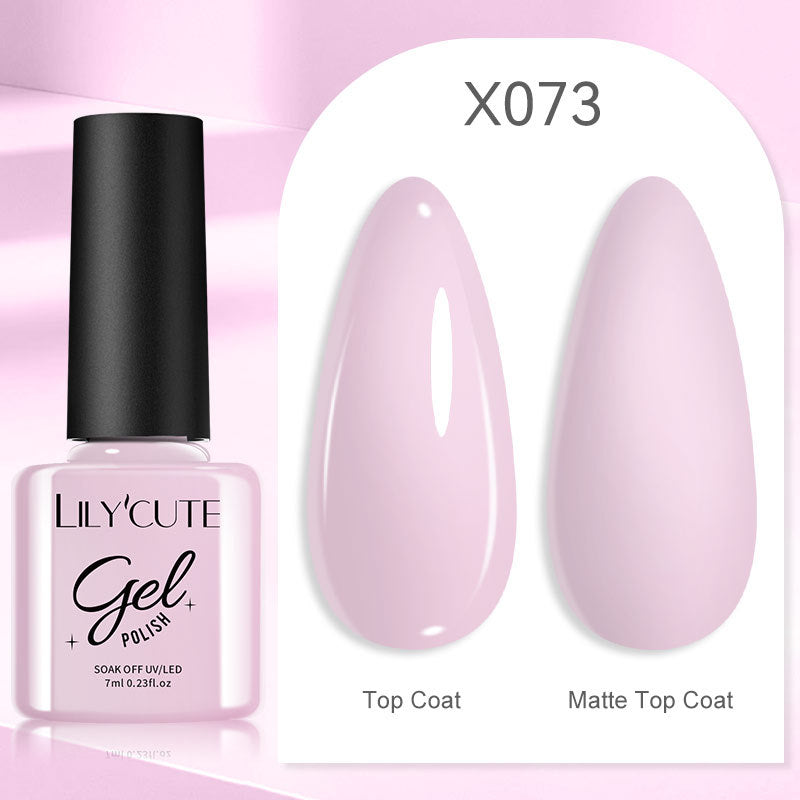 New Full Set of Gel Nail Polish for Women - Two Piece Set