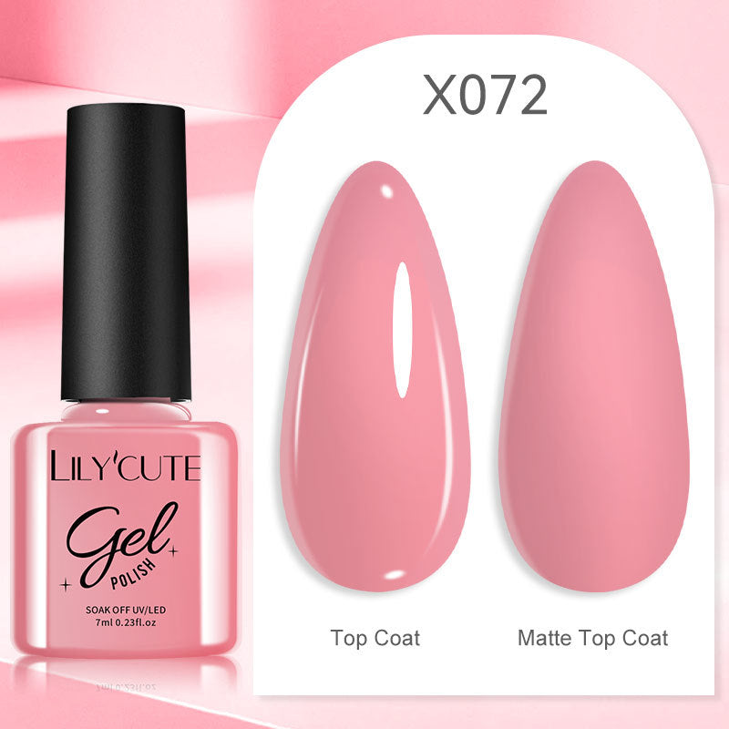 New Full Set of Gel Nail Polish for Women - Two Piece Set