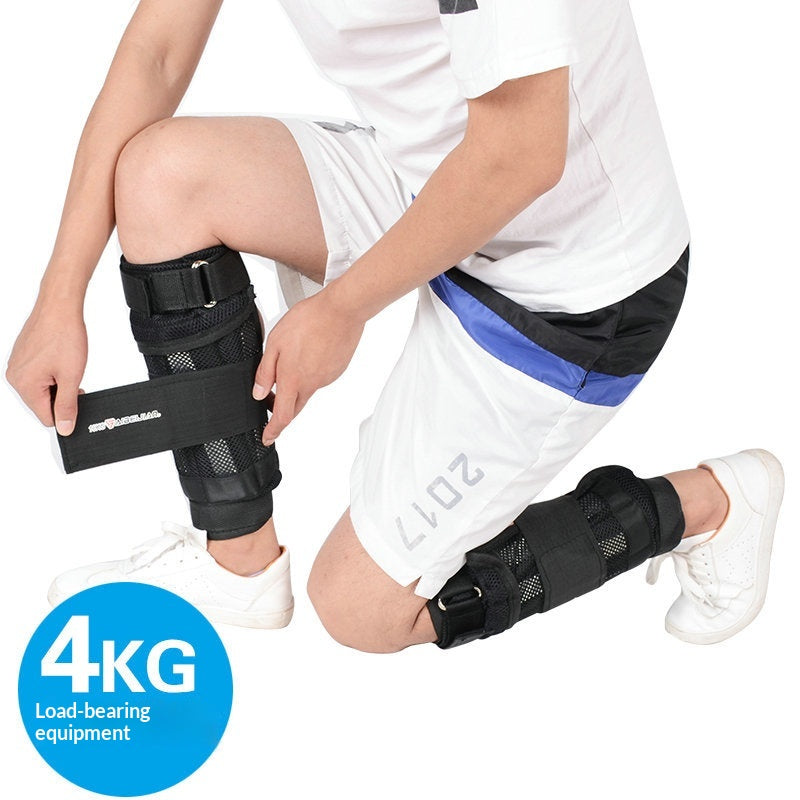Steel Plate Leg Wraps with Sandbag Weights for Home Office
