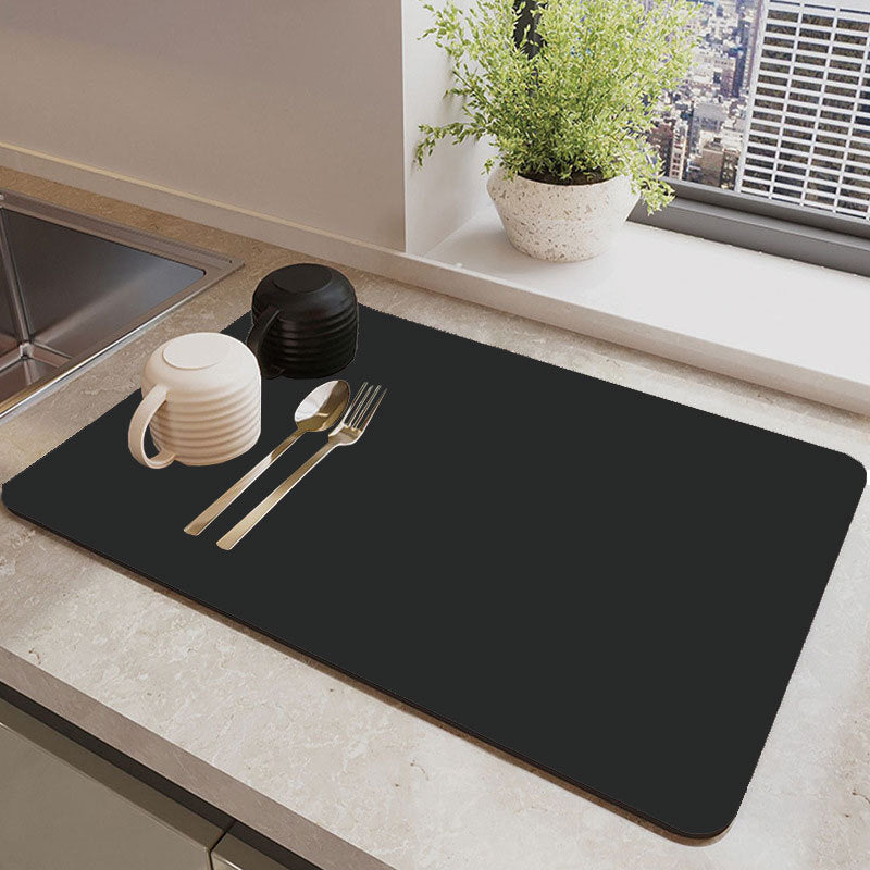 Non-slip Water-absorbent Table Mat for Bowls and Chopsticks
