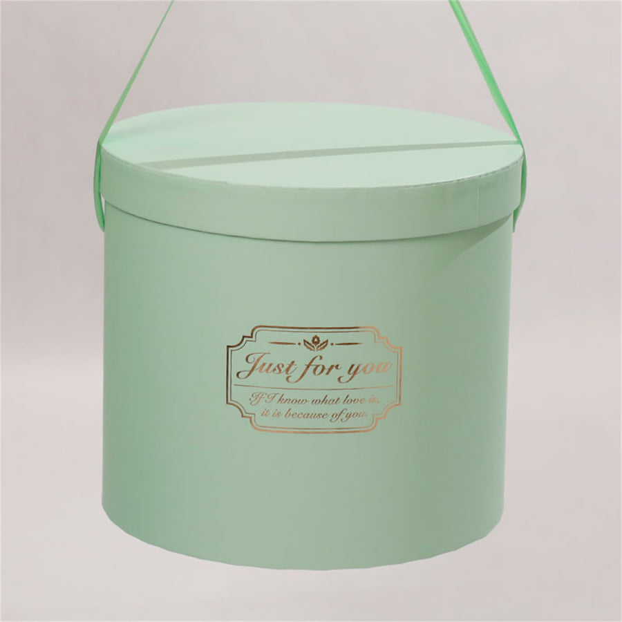 Mini Flower Bucket Gift Box - Stylish Jewelry Box for Storage