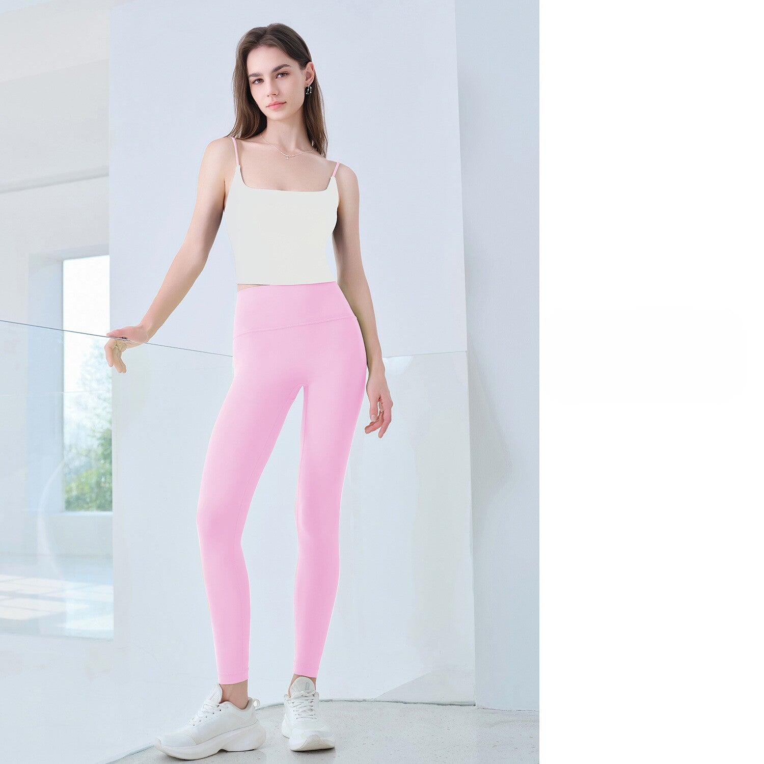 Color-Blocked Casual Women's Yoga Camisole Vest for Fitness