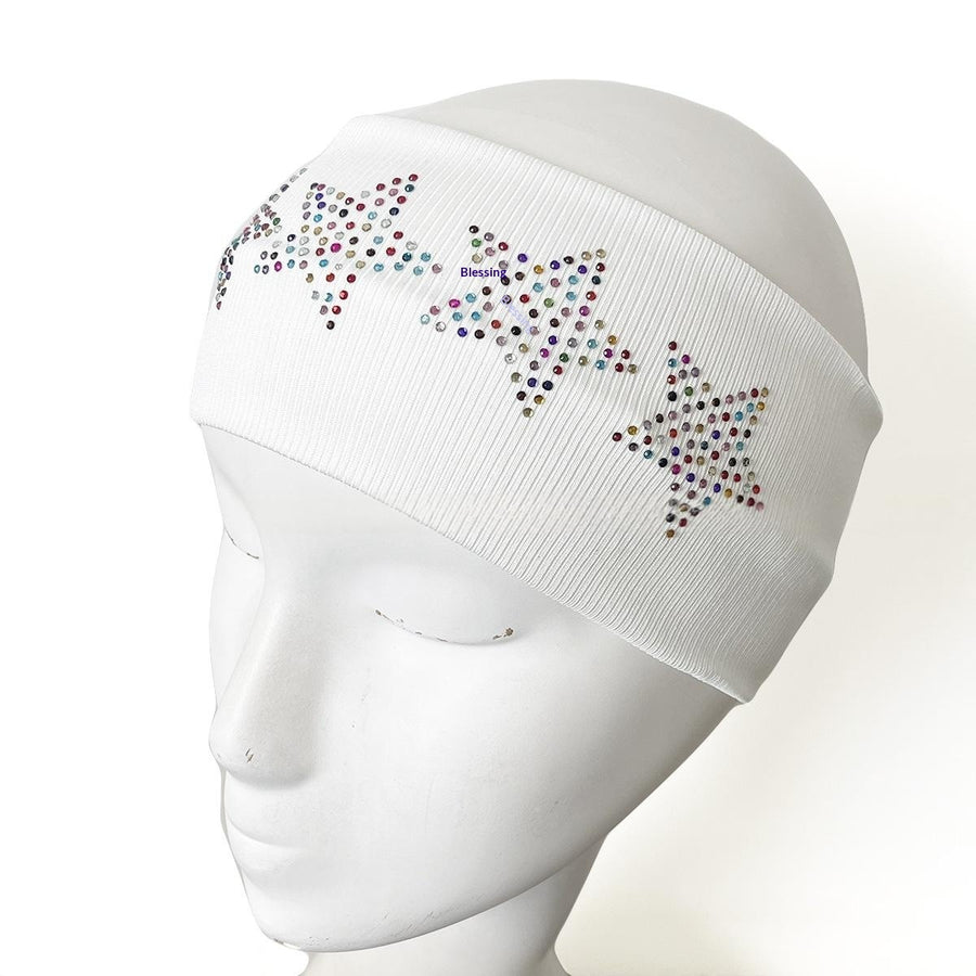 Five-pointed Star Fashion Photo Prop Wide Elastic Headband