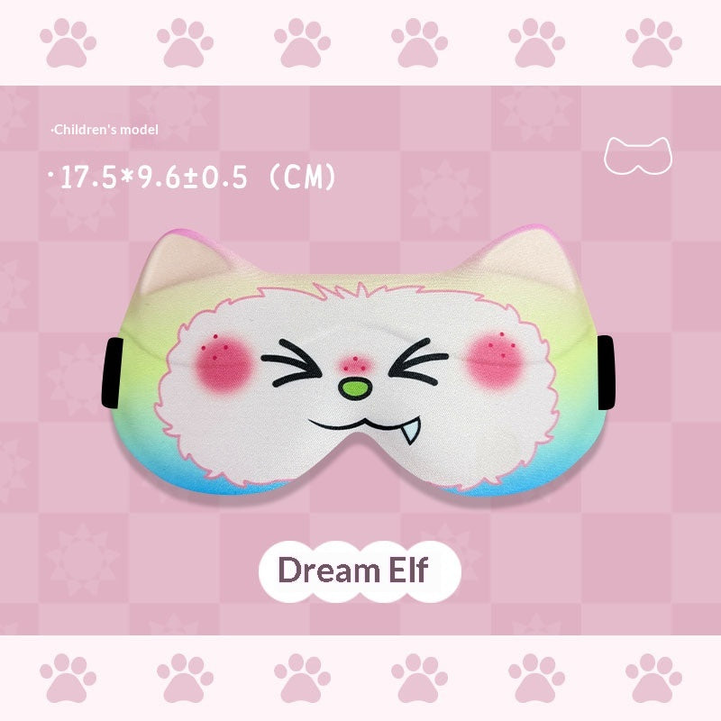 3D Stereoscopic Eye Mask for Sleep and Relaxation