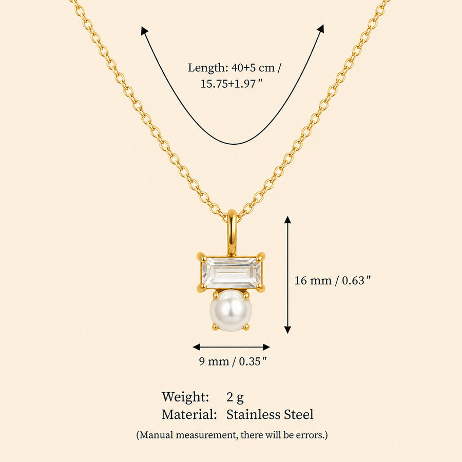 New Arrival December Beaded O-chain Gold-plated Necklace