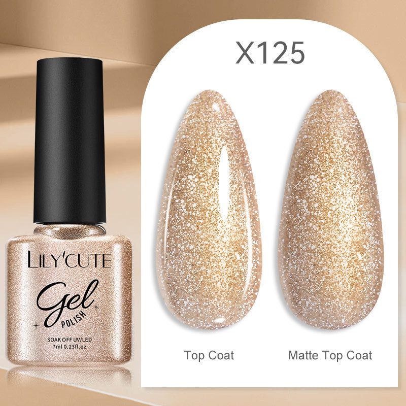 New Full Set of Gel Nail Polish for Women - Two Piece Set