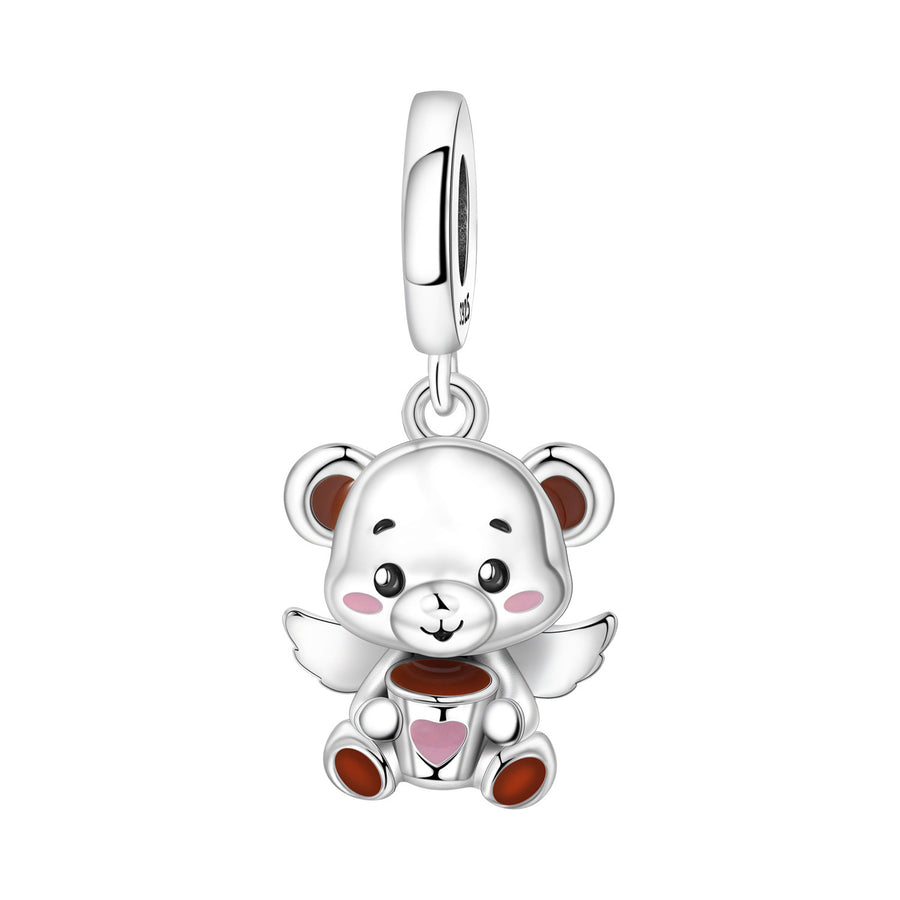 Playful Sloth and Koala Beaded Tennis Bracelet