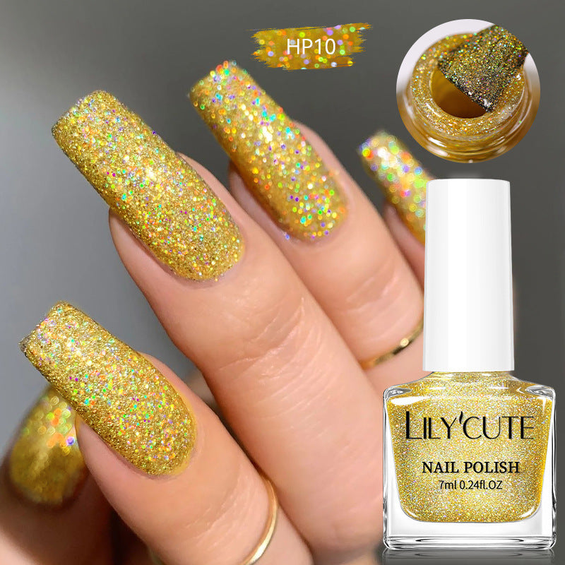 Quick-Drying Water-Based Laser Nail Polish for Stunning Nails