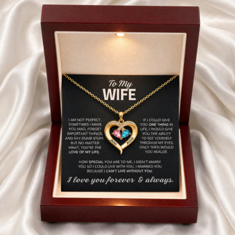 Heart-shaped Love Lettering Necklace for Every Occasion