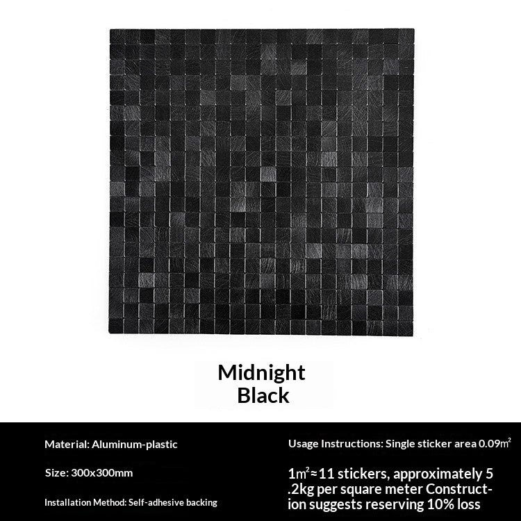 Self-Adhesive Mosaic Tile Background Wall Panels