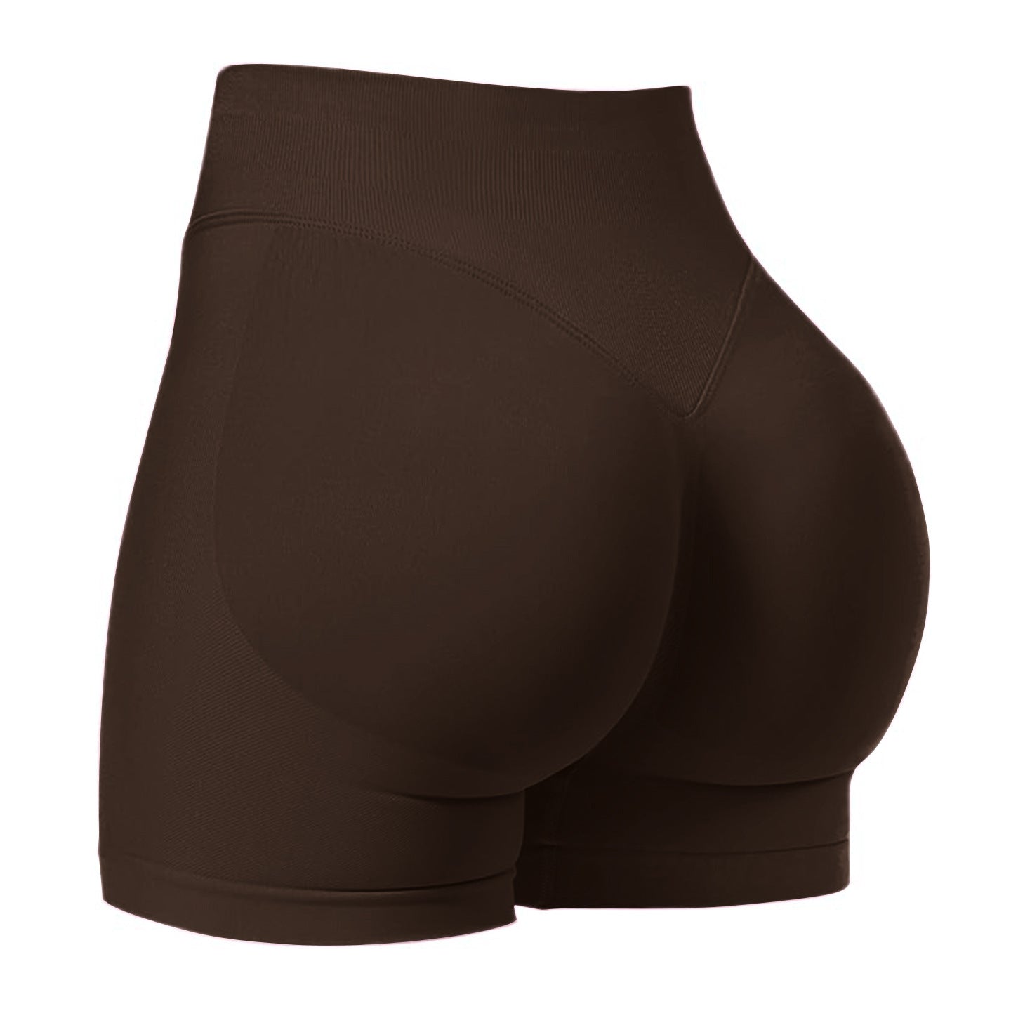 Women's High-Waist Yoga Shorts for Fitness & Running