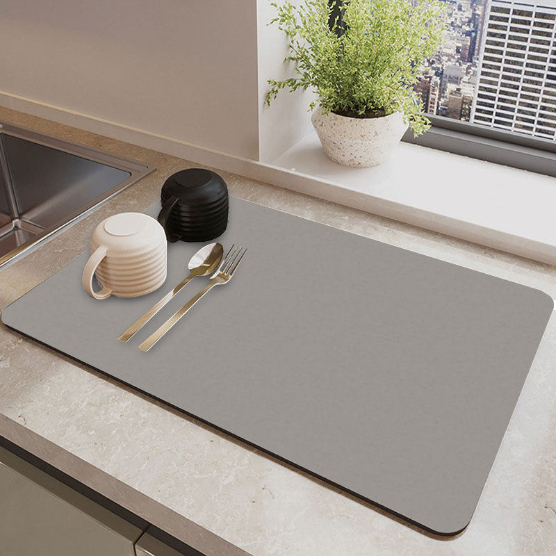 Non-slip Water-absorbent Table Mat for Bowls and Chopsticks