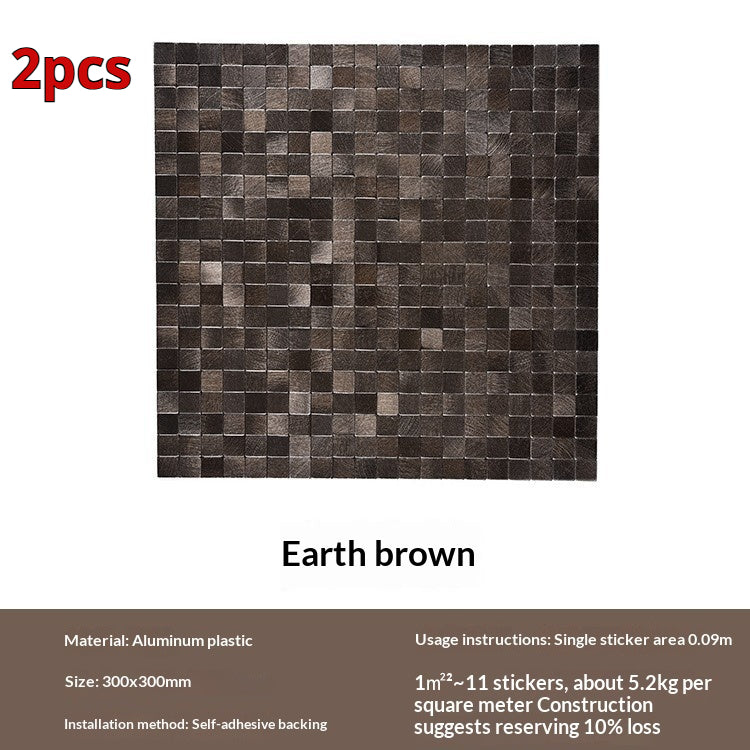 Self-Adhesive Mosaic Tile Background Wall Panels