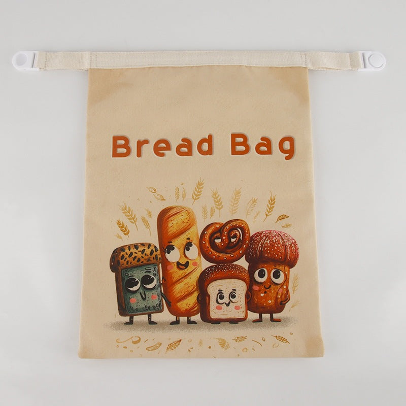 Double-layered Beeswax Bread Bag for Freshness