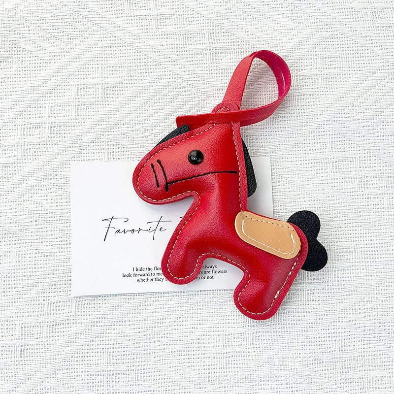Stylish Horse Fashion Keychain Bag Charm for Crossbody Bags