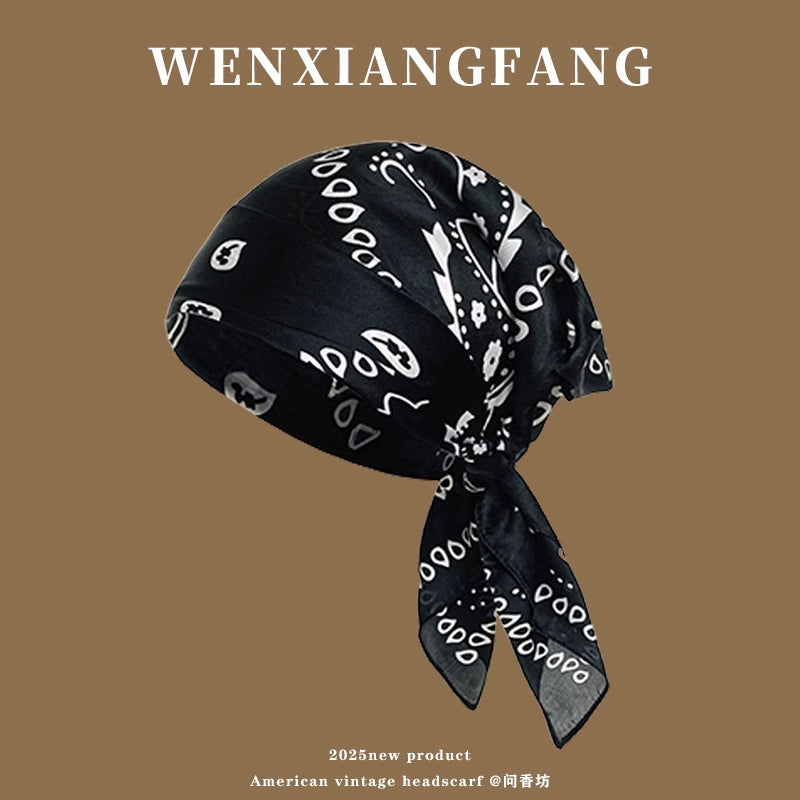 Retro Headscarf for Women - Summer Dress Style Accessory