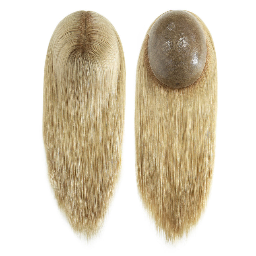 Real Human Hair Full Headpiece for Women - Perfect for Styling
