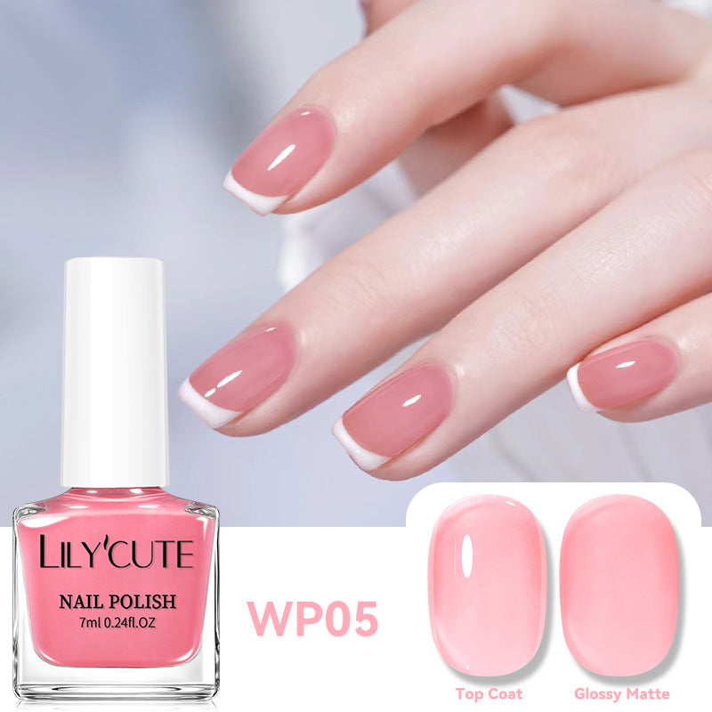 New No-bake Water-based Nail Polish for Stunning Nails