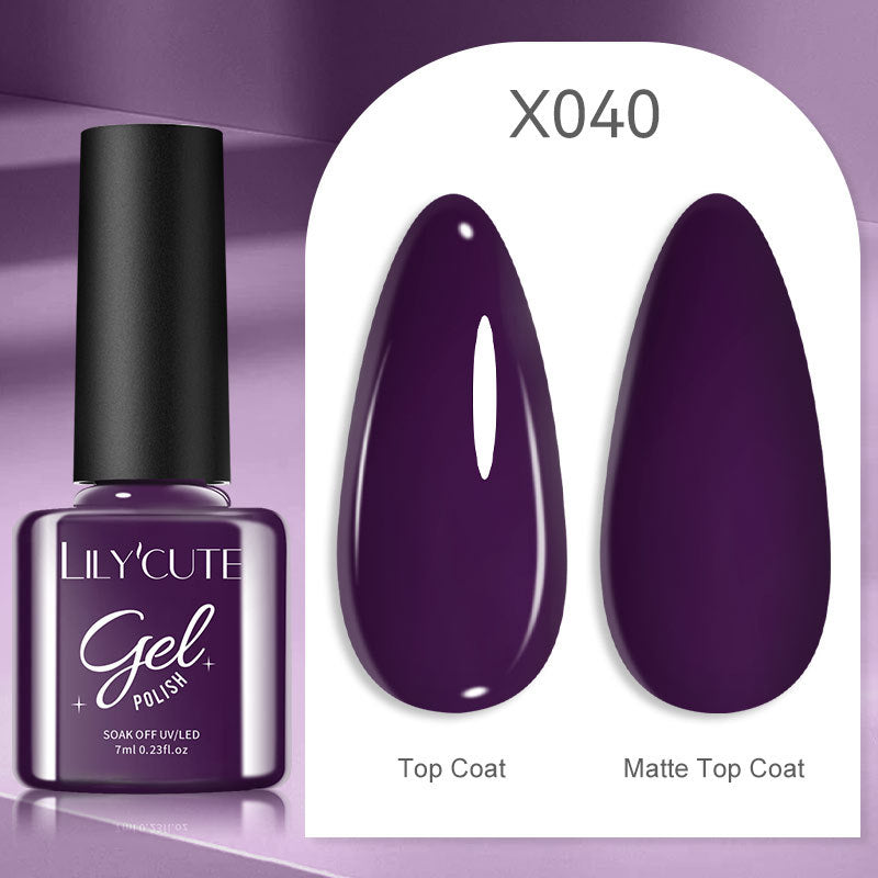 New Full Set of Gel Nail Polish for Women - Two Piece Set