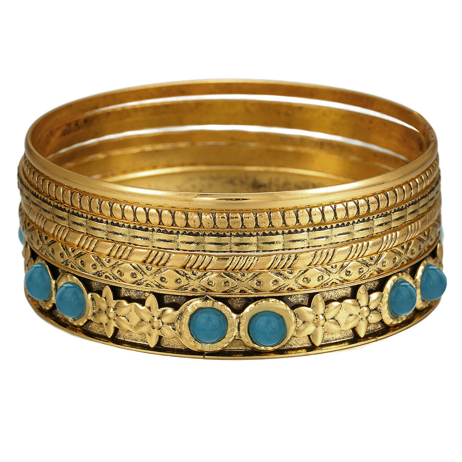 Bohemian Ethnic Style Gold Bracelet for Unique Flair