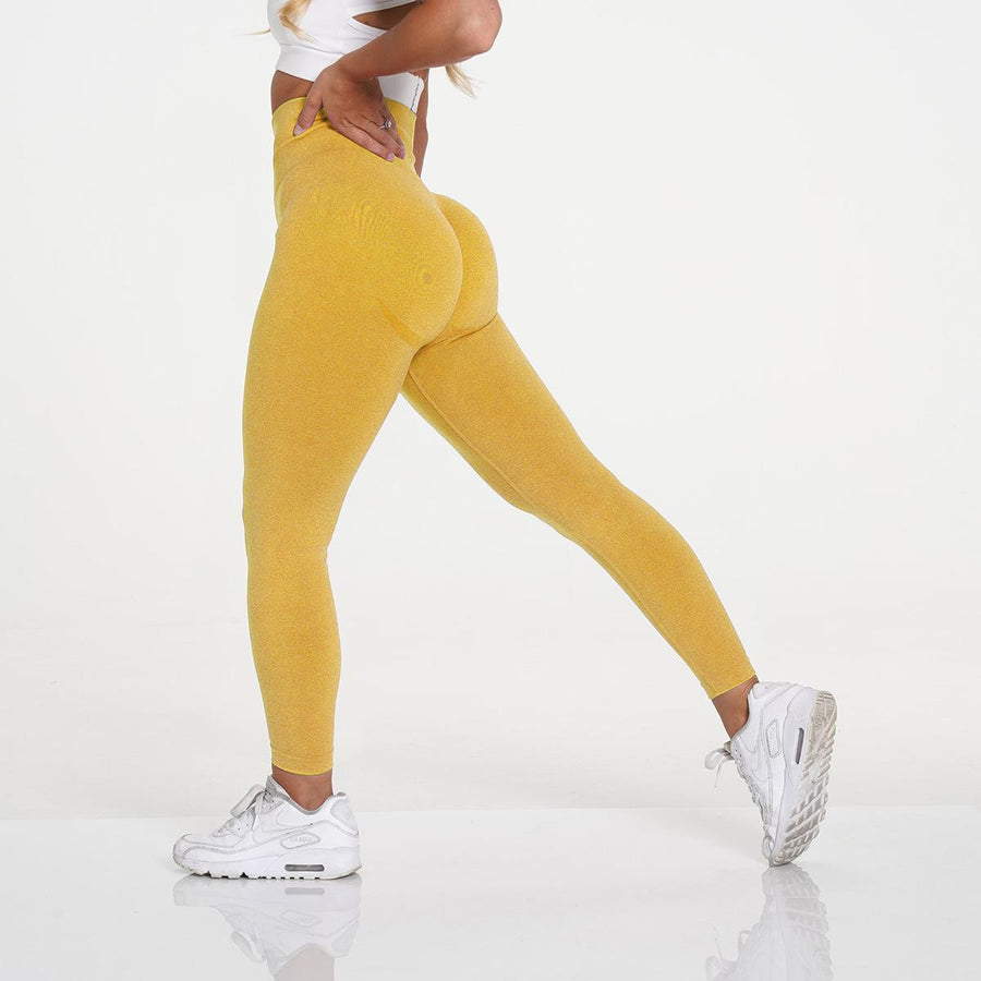 High-Waisted Cargo Pocket Leggings for Women - Peach Butt Style