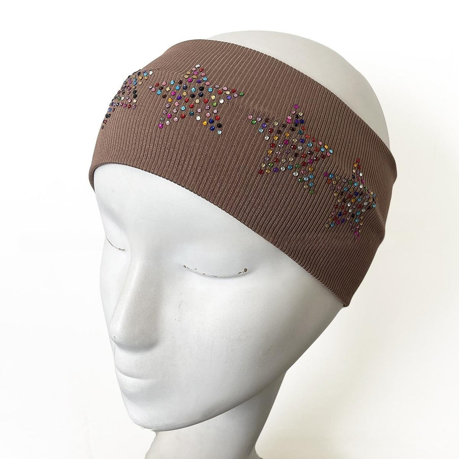 Five-pointed Star Fashion Photo Prop Wide Elastic Headband