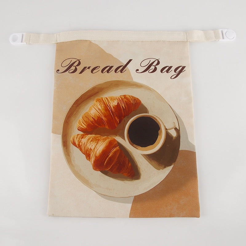 Double-layered Reusable Beeswax Bread Bag for Freshness