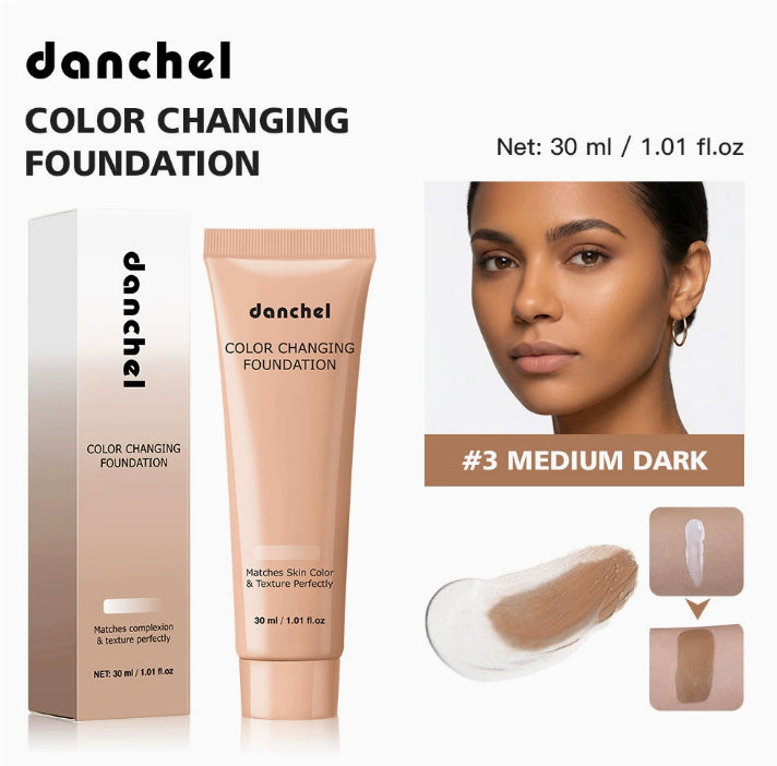 Hydrating Color-Changing Foundation Lotion for Flawless Skin