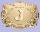 Stylish English Letter Belt Buckle Embossed Copper Necklace