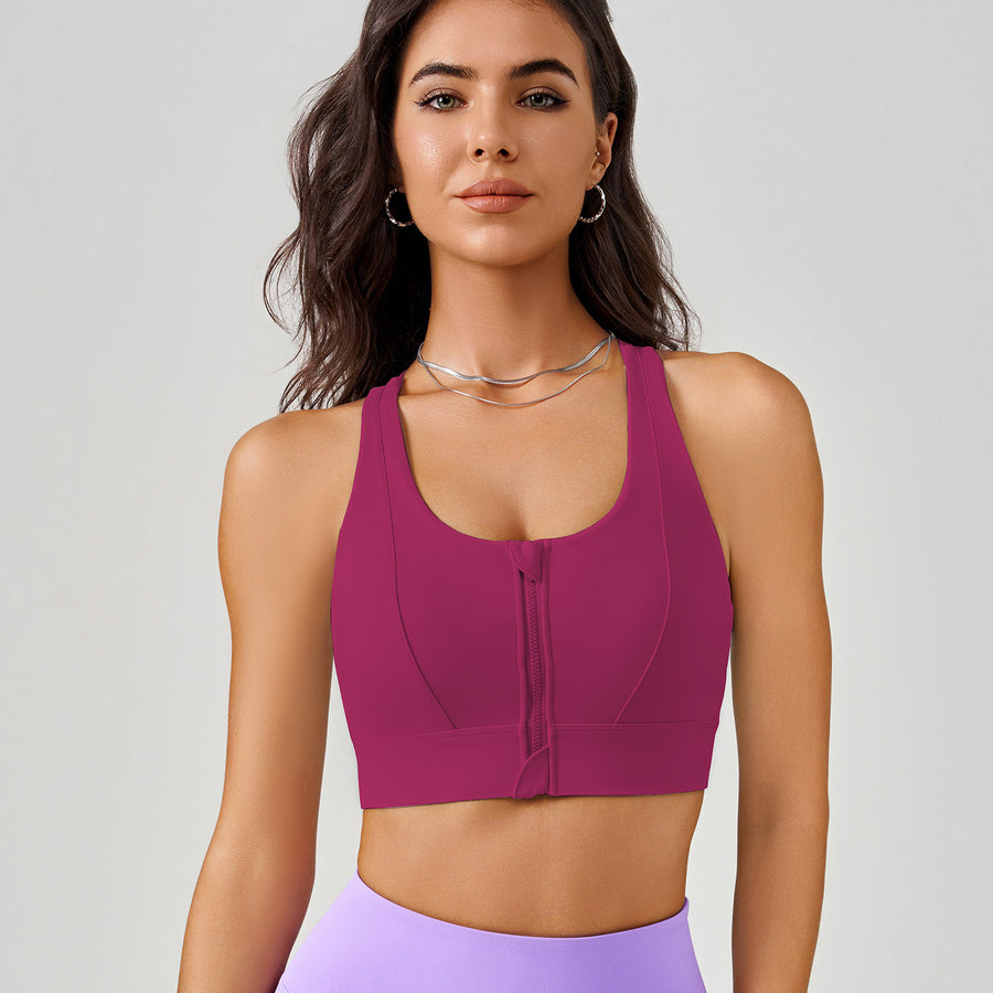 High Impact Back Support Yoga Bra for Spring & Summer