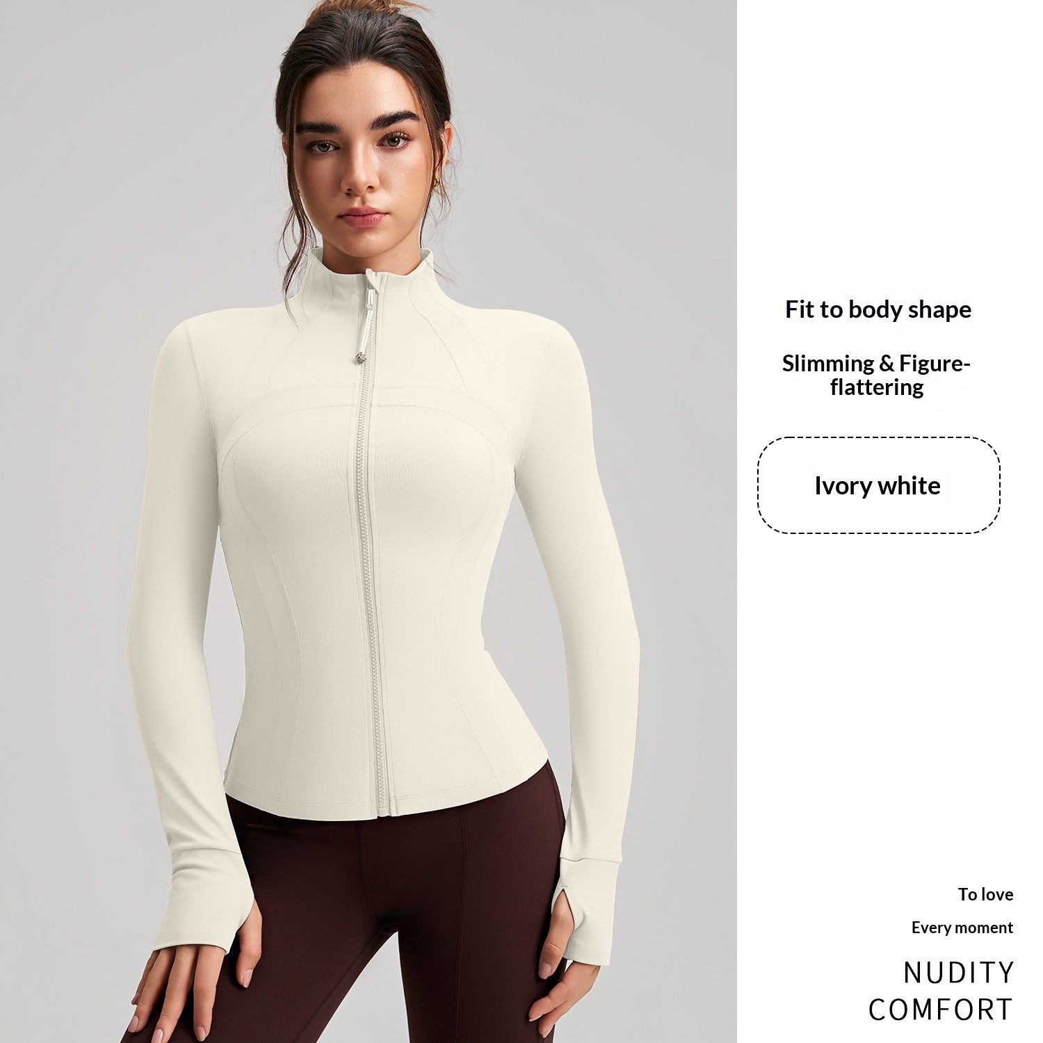 New Women's Slim-Fit Sports Jacket - Premium Yoga Wear