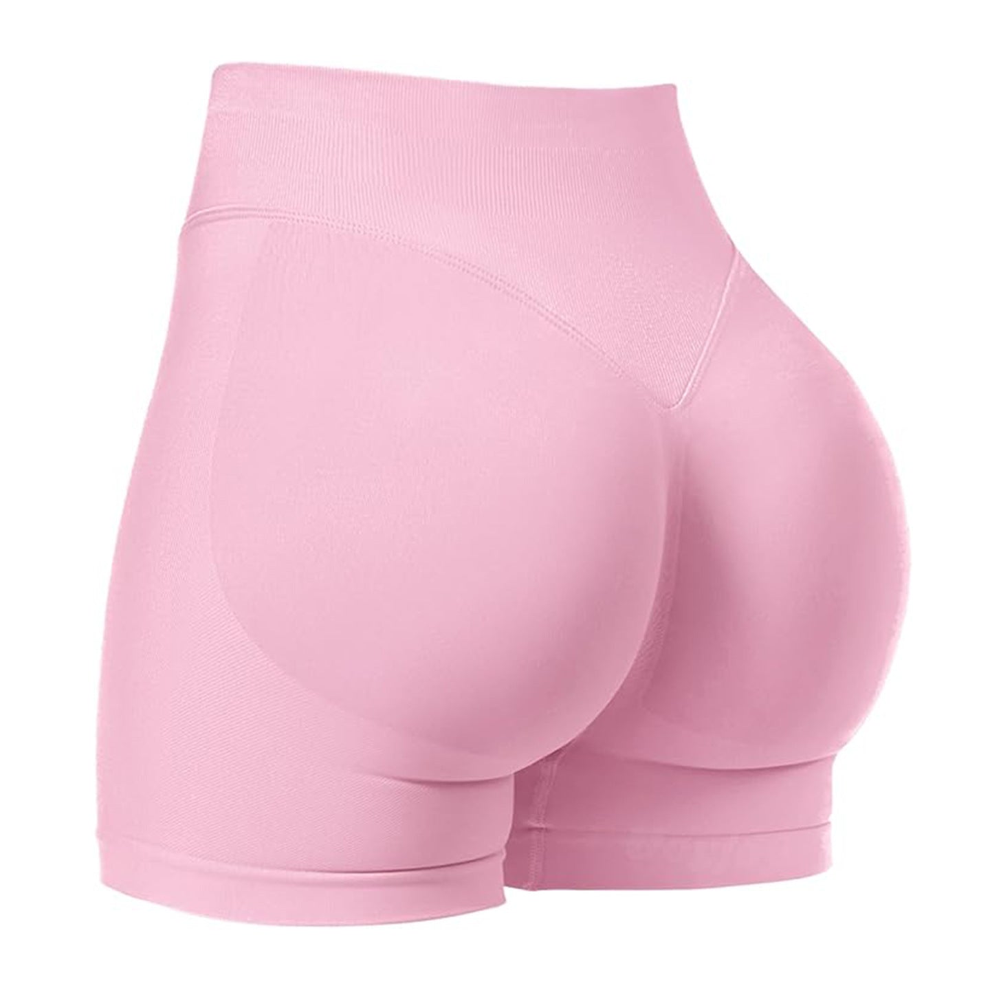 Women's High-Waist Yoga Shorts for Fitness & Running