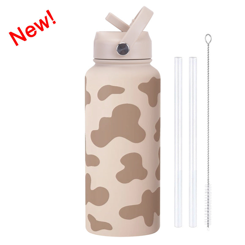 Fashionable Large-capacity Printed Wide-mouth Mug