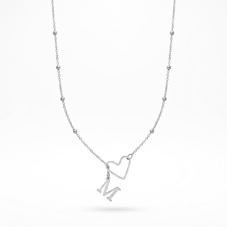 Womens Elegant Heart-Shaped Waterdrop Necklace - Stylish Jewelry