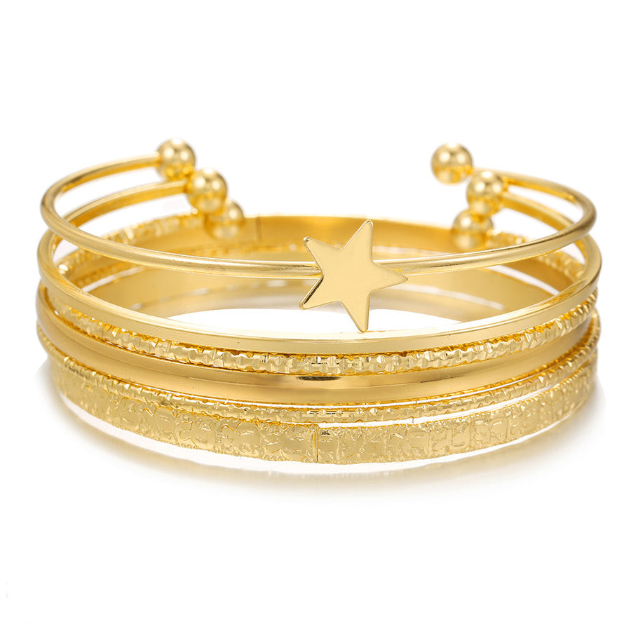 Bohemian Ethnic Style Gold Bracelet for Unique Flair