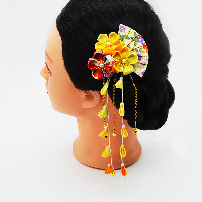 Classical Fabric Hair Clip Headdress for Effortless Style