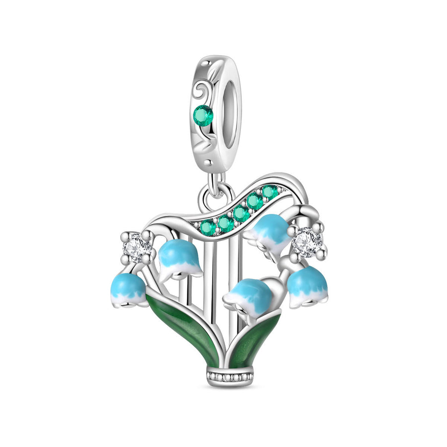 Lotus DIY Bracelet Accessories with Lily Of The Valley Clasp