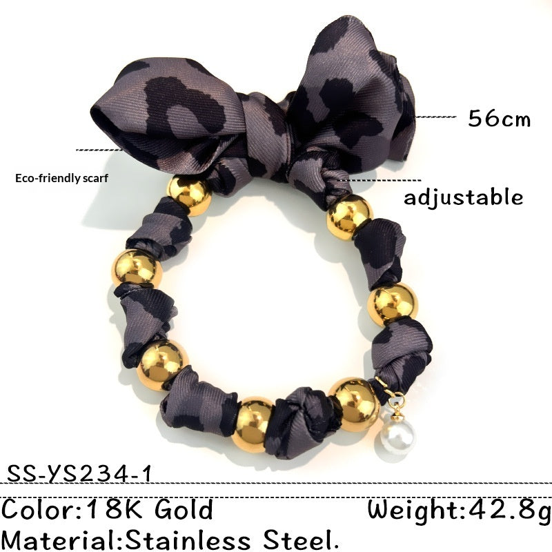 Stainless Steel Wide Openwork Bracelet for Stylish Elegance