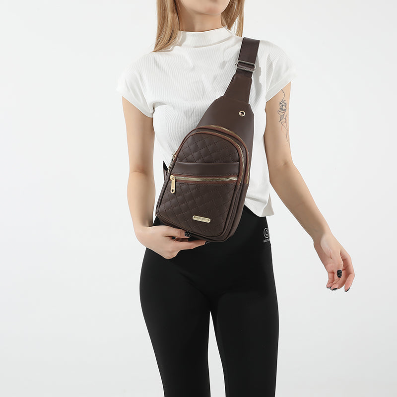 Water Resistant Sling Bag for Travel & Yoga Mat - Unisex