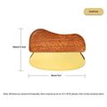 Zinc Alloy Fascia Scraper for Gua Sha - Enhance Your Self-Care