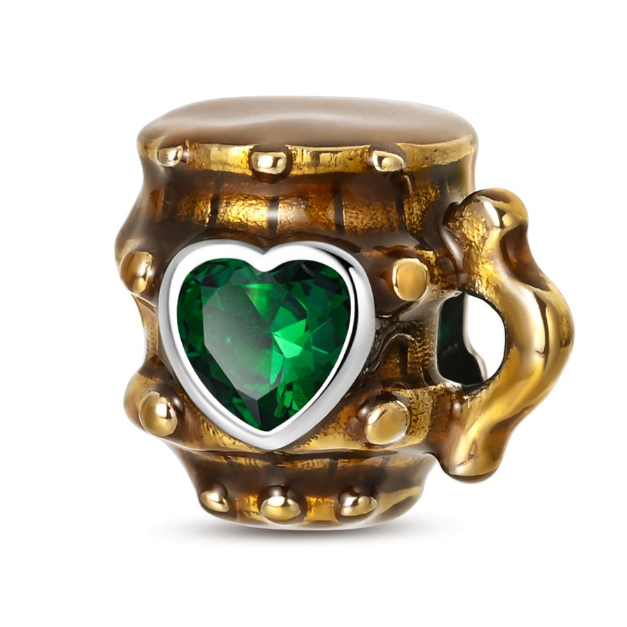Festive-themed Beer and Wine Glass Pendant Bracelet Accessories