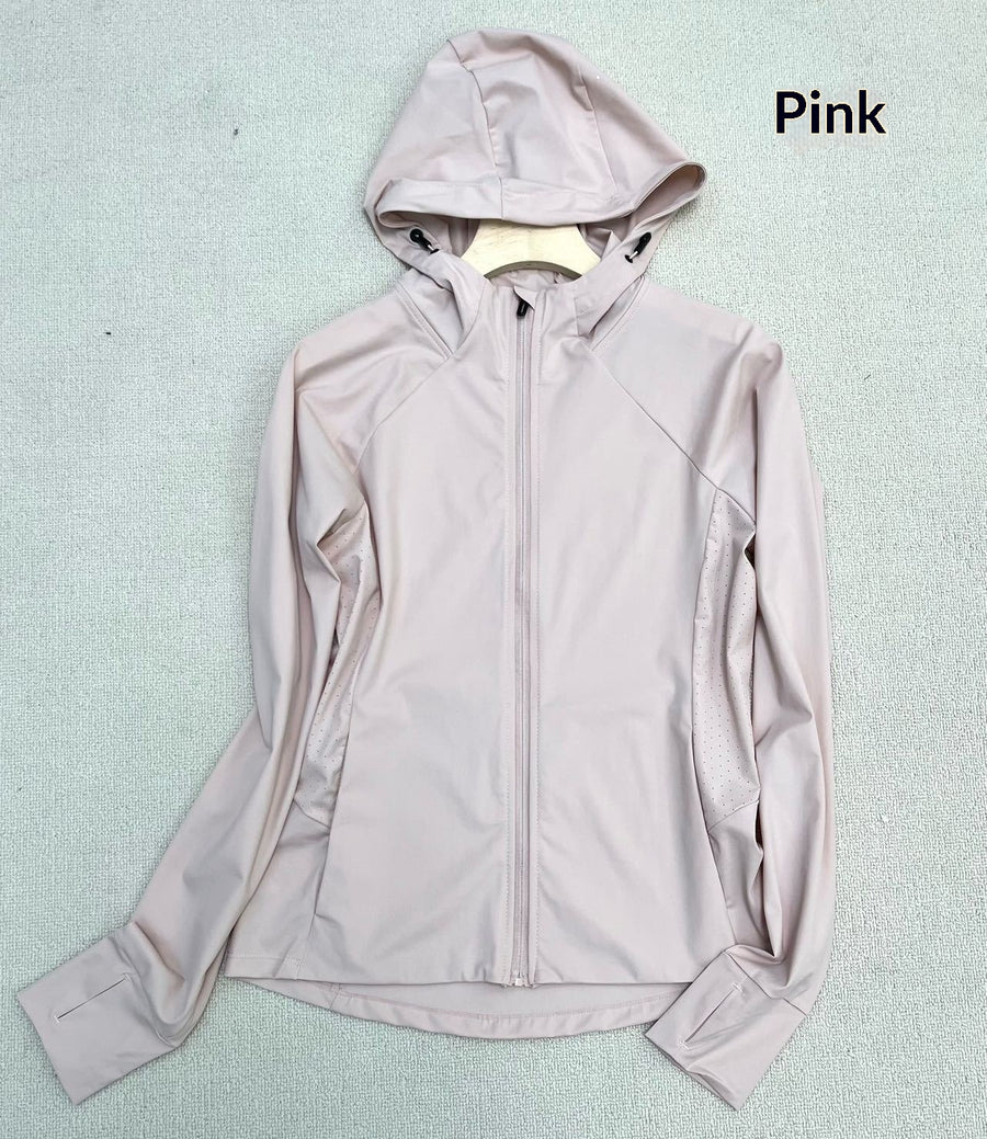 Womens UV-Protective Sun-Resistant Hooded Jacket