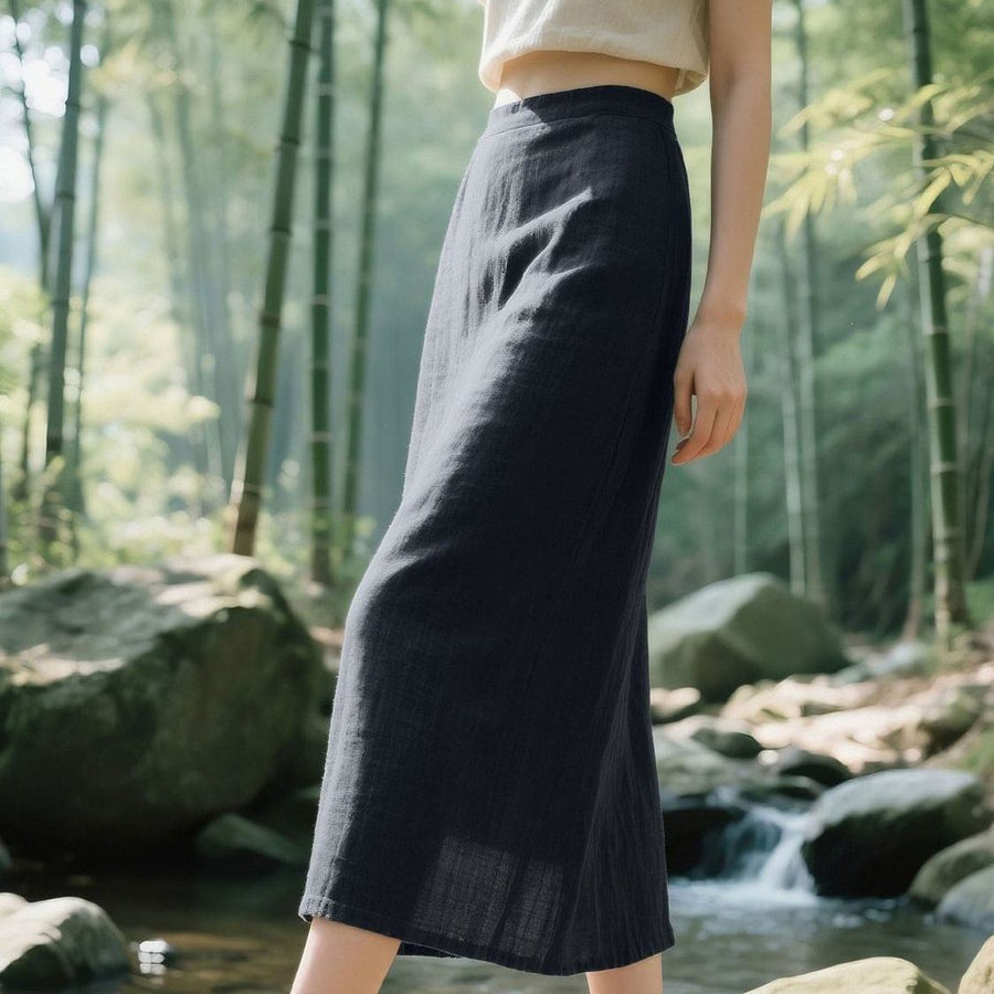 Summer Thin Straight Mid-length Dress for Women - Stylish & Chic