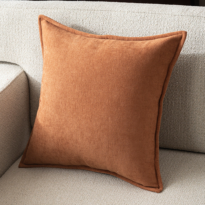 Luxurious Chenille Throw Pillow - Plush Massage Cushion
