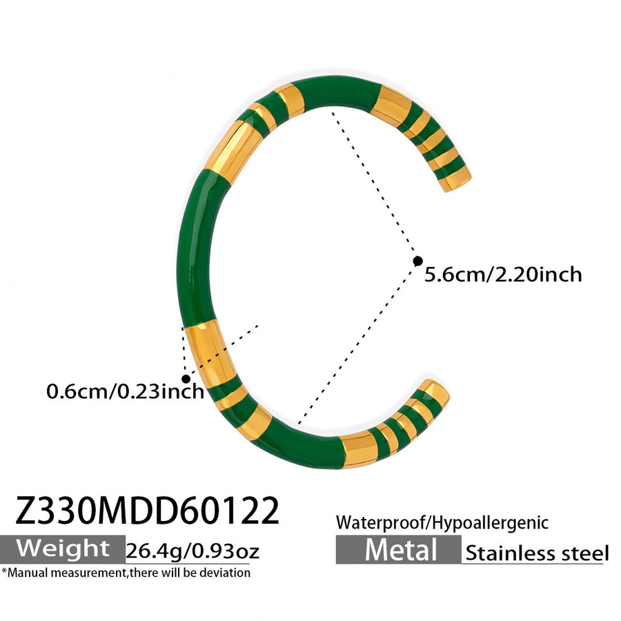 Simple Stylish and Personalized Stainless Steel Bracelet