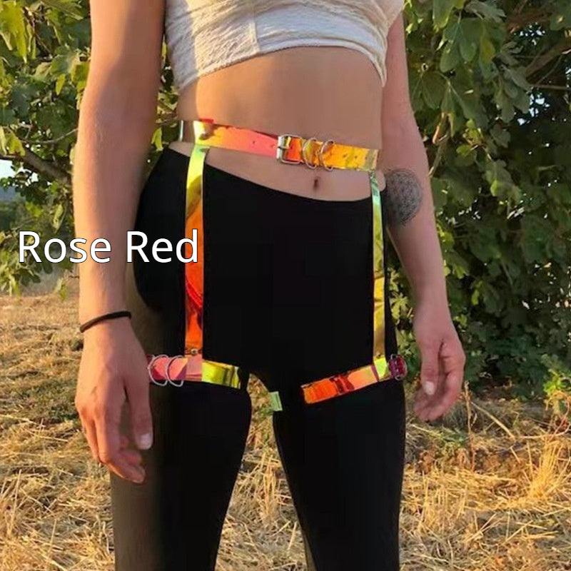 Colorful Belt Leg Ring and Strap Accessories for Unique Style