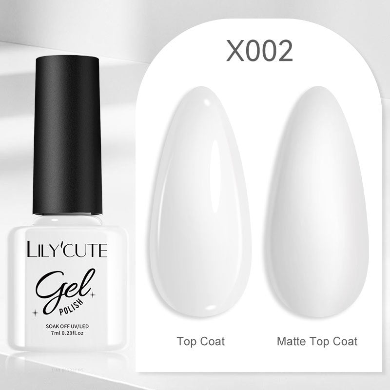 New Full Set of Gel Nail Polish for Women - Two Piece Set