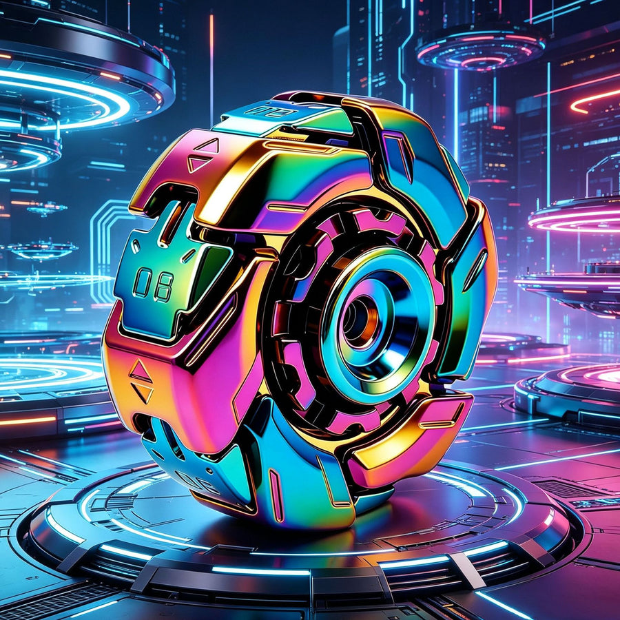 Irritable Spinning Top with Rotating Shell - Stress Relief Toy