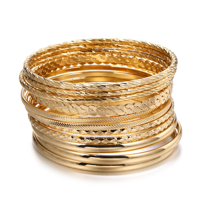 Bohemian Ethnic Style Gold Bracelet for Unique Flair