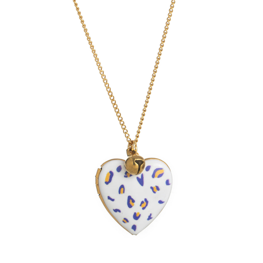 Stainless Steel Flower Hinged Photo Album Necklace